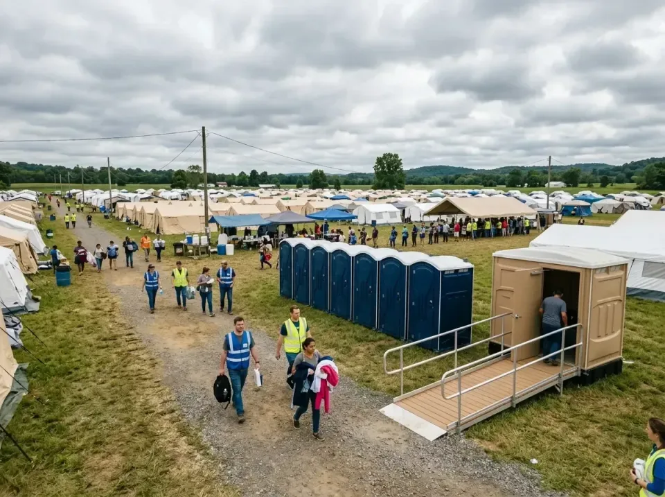 disaster-relief-camp-restrooms-010 — frequently asked questions, Dumpster & Portable Bathrooms Rental in Green Valley, AZ
